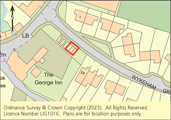 Lot: 74 - THREE VACANT LOCK-UP GARAGES -